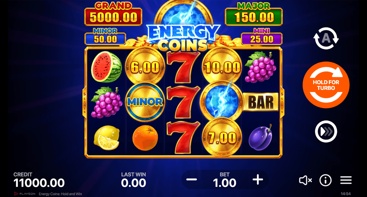 Energy Coins: Hold and Win Cover Image